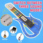 Guitar Toy for Kids DIY Electronic Wooden Play Guitar Kit, Keyboard Piano Music Toys Musical Instruments Game for 5-12 Year Old Children Toddler Boys Girl | Shinymarch