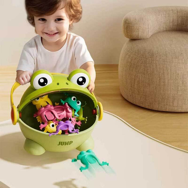 Interactive Jumping Frog Game