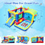 7 in 1 Inflatable Bounce House, Bouncy House with Ball Pit for Kids Indoor Outdoor Party Family Fun, Obstacles, Toddler Jump Bouncy Castle with Ball Pit for Birthday Party Gifts  | Shinymarch