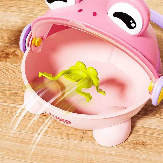 Interactive Jumping Frog Game