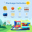 7 in 1 Inflatable Bounce House, Bouncy House with Ball Pit for Kids Indoor Outdoor Party Family Fun, Obstacles, Toddler Jump Bouncy Castle with Ball Pit for Birthday Party Gifts  | Shinymarch
