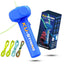 Glow-in-The-Dark Blue Light Rope Launcher – Magical Gravity-Defying Toy, Safe & Portable, Stunning Glow Effect, Easy to Use, for Indoor & Outdoor Fun (Deep Blue) | Shinymarch
