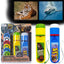 2-Pack Wild Animal & Seaworld Torch and Projector with 6 Discs and 48 Images, Ideal Toys for Boys, Cool Kids Torch, Educational Science Kits for Toddlers and Children Ages 3 4 5 6 7 Year Old | Shinymarch