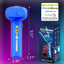 Glow-in-The-Dark Blue Light Rope Launcher – Magical Gravity-Defying Toy, Safe & Portable, Stunning Glow Effect, Easy to Use, for Indoor & Outdoor Fun (Deep Blue) | Shinymarch