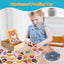 Montessori Toys for 1 2 3 Year Old, Wooden Feeding Toy, Montessori Pretend Play Food for Toddlers 1-3, Sensory Toys for Kids with Autism | Shinymarch