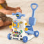 Walkers for Boys Girls Steering Wheel Toy Early Learning Push Toy Gift Music Toys, 6 in 1 | Shinymarch