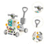 Walkers for Boys Girls Steering Wheel Toy Early Learning Push Toy Gift Music Toys, 6 in 1 | Shinymarch