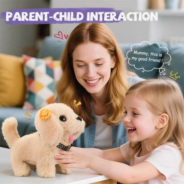 16 Pcs Robot Dog Toys for Girls, Toys for 3 4 5 6 7 8 Year Old Girls Kids Boys, Realistic Robot Puppy Toys for 5-7 6-8, Ideas Birthday Gifts for Girl 3 4 5 6 Year Old | Shinymarch