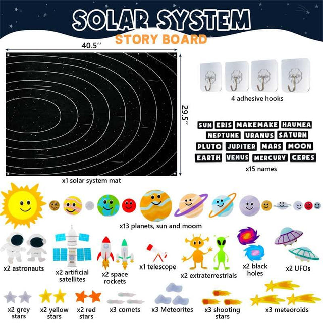 Solar System Felt Story Board