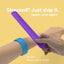 Fidget Toys Slap Bracelets, 6Pcs Textured Silicone Sensory Toys for Kids with Autism,ADHD,Chewing&Biting Anxiety Relief Items, Wearable Stress Fidgets for Adults Office Desk Toys | Shinymarch