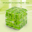 Large 3D Labyrinth Cube Puzzle Maze Ball, 2025 New Brain Teaser & Logic Training Toy for Kids, Teens & Adults, Stress Relief Educational Game, Spatial Awareness Challenge Gift with Bag & Card | Shinymarch
