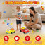 Toddler Toys For Ages 2-4 Boy - Remote Control RC Push Car Racing Adventure Steering Wheel Driving Games,Interactive Learning Educational Christmas Birthday Gift For Kids Age 2 3 4 | Shinymarch