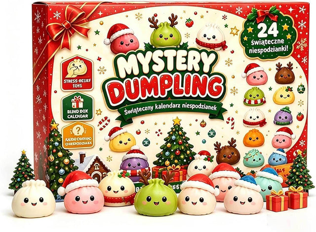 2026 Christmas Squishies Advent Calendar, 24-Day Countdown for Adults | Shinymarch