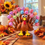 Thanksgiving Turkey Lollipop Holder | Shinymarch