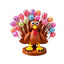 Thanksgiving Turkey Lollipop Holder | Shinymarch