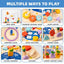 All-in-One Montessori Activity Table for Toddlers 1-3, Toys for 1+ year old | Shinymarch