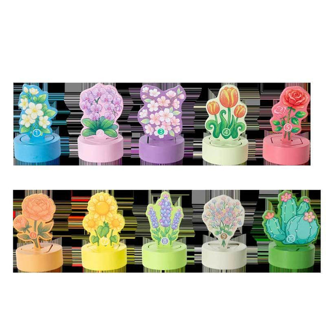 Montessori Shape & Color Sorting Flowers Matching Toys, 2yrs+ | Shinymarch