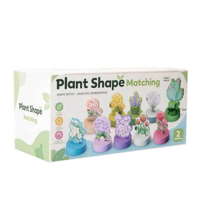 Montessori Shape & Color Sorting Flowers Matching Toys, 2yrs+ | Shinymarch