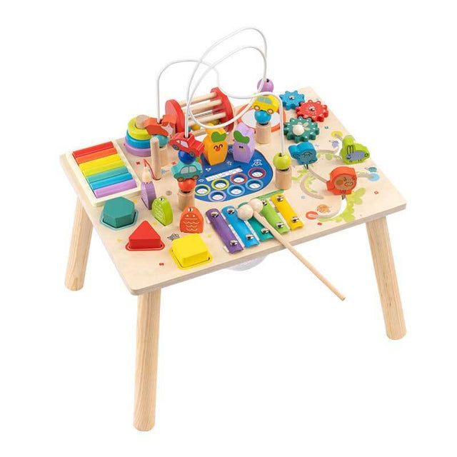 All-in-One Montessori Activity Table for Toddlers 1-3, Toys for 1+ year old | Shinymarch