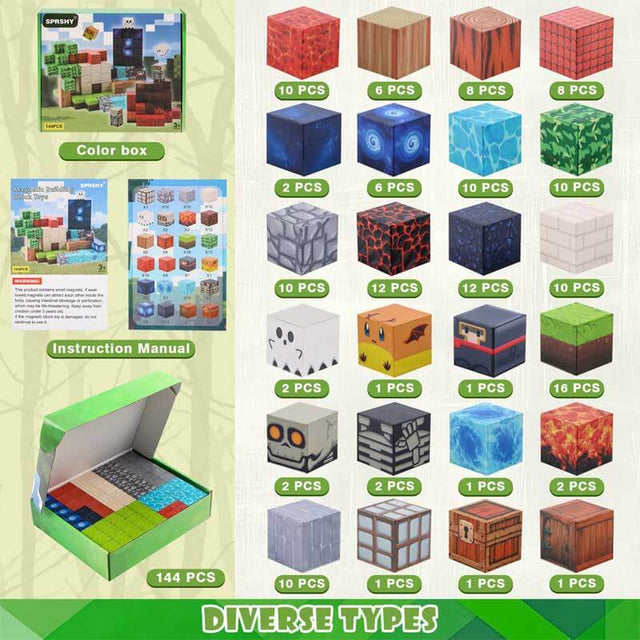 Magnetic Building Block Toy