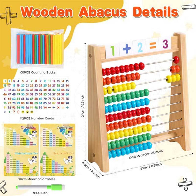 Wooden Abacus for Kids