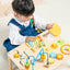 Activity Table for 1-3 Year, 9 in 1 Wooden Montessori Activity Table with Train Shape Sorter Xylophone Baby Sensory Educational Toddler Learning Toys Birthday Gift | Shinymarch