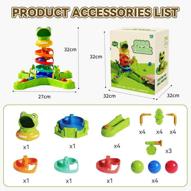Frog Ball Drop Toy