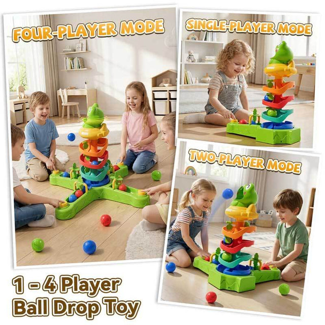 Frog Ball Drop Toy