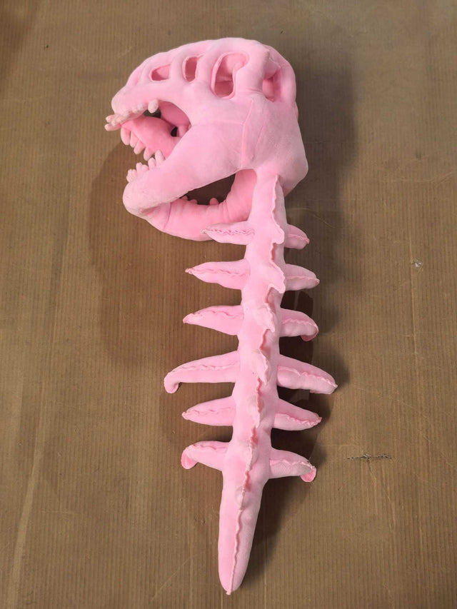 My Cozy Dino Bone Buddies Dinosaur Skeleton Plush, Silly Hooded Dinosaur Costume, Soft Huggable Stuffed Animal for Dress-Up, Parties, Halloween, Kids Gifts | Shinymarch