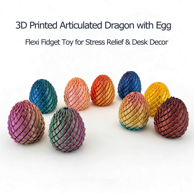 Twisty Fidget Dragon Eggs