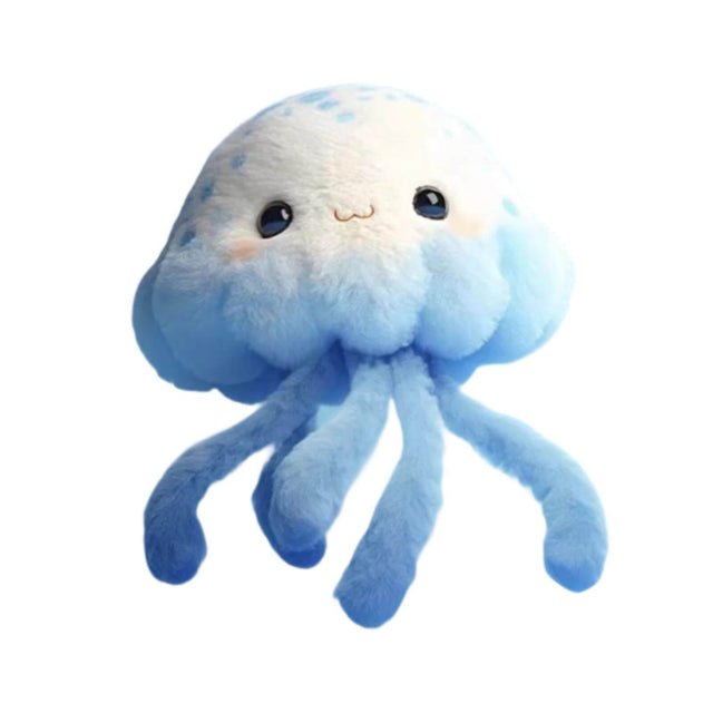 Jellyfish Keychain, Multifunctional Pendant with Sea Animal Motif, Cuddly Toy Pillow for Children And Adults | Shinymarch