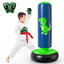 Inflatable Punching Bag, 48 Inch Stable Inflatable Boxing Bag for 3-6 Kids,Dinosaur Toy & Gifts for Boys and Girls, Kids Boxing Set for Practicing Karate, Taekwondo | Shinymarch
