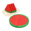 Wooden Play Food Kitchen Accessory, Watermelon Playset Toy, for Kids Role Play and Educational | Shinymarch