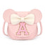  Toddler Purse Girl Gifts: Girls Birthday Gifts for 3-8 - Toys for Ages 2-4 Purse, Pink, Letter A | Shinymarch