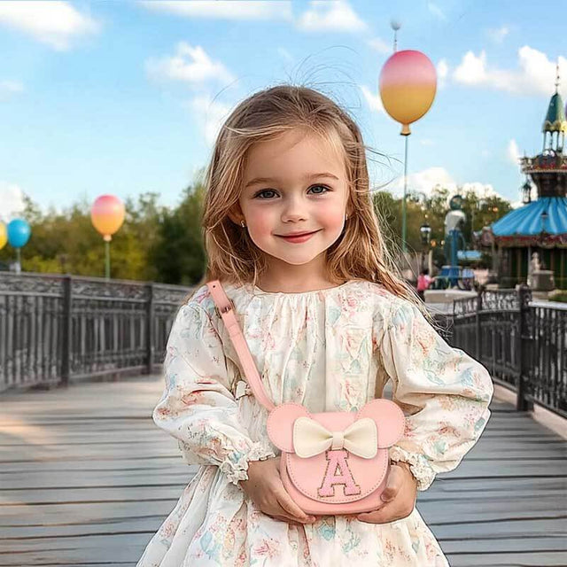  Toddler Purse Girl Gifts: Girls Birthday Gifts for 3-8 - Toys for Ages 2-4 Purse, Pink, Letter A | Shinymarch