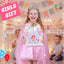 Princess Dress Up for Girls 3-8, Cape with Crown & Tutu, Birthday Gift for Toddler Girls, Pretend Play Toys for Kids | Shinymarch