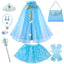 Princess Dress Up for Girls 3-8, Cape with Crown & Tutu, Birthday Gift for Toddler Girls, Pretend Play Toys for Kids | Shinymarch
