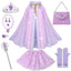 Princess Dress Up for Girls 3-8, Cape with Crown & Tutu, Birthday Gift for Toddler Girls, Pretend Play Toys for Kids | Shinymarch