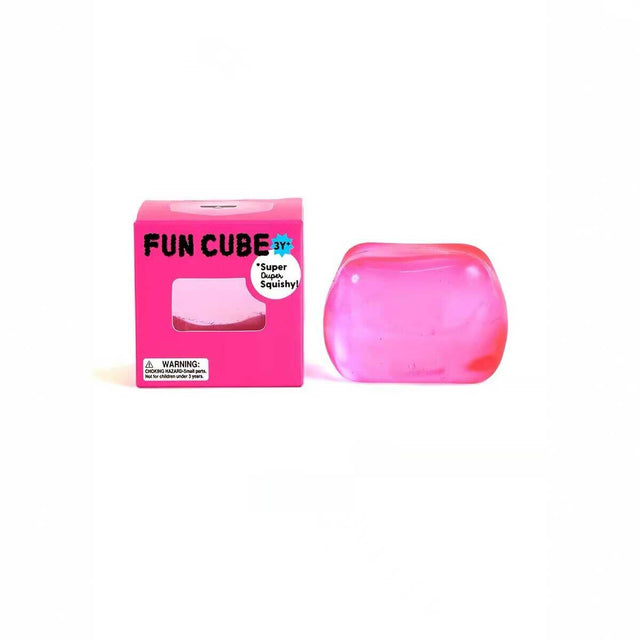 Big Block Ice Cube Squishy Stress Toy – Extra Firm Slow Rise Sensory Fidget Cube for Anxiety Relief, Focus & Hand Therapy, ASTM F963 Certified | Shinymarch