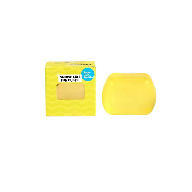 Big Block Ice Cube Squishy Stress Toy – Extra Firm Slow Rise Sensory Fidget Cube for Anxiety Relief, Focus & Hand Therapy, ASTM F963 Certified | Shinymarch