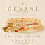 Natural Zodiac Crystal Bracelet Necklace | 12 Horoscope Birthstone Jewelry | Kalawee