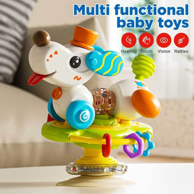 Montessori Baby Puppy Suction Activity & Sensory Toy | Shinymarch