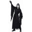 Grim Reaper Costume Set for Kids & Adults - Includes Scary Scream Mask, Hooded Robe & Toy Sickle Scythe for Halloween Cosplay | Kalawee