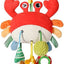 Car Seat Toys for Babies 0–12 Months – Hanging Baby Activity Toy for Car Seat, Stroller, Crib & Gym – Infant Plush Rattle with Mirror, Crinkle, Clip-On for Boys & Girls | Shinymarch