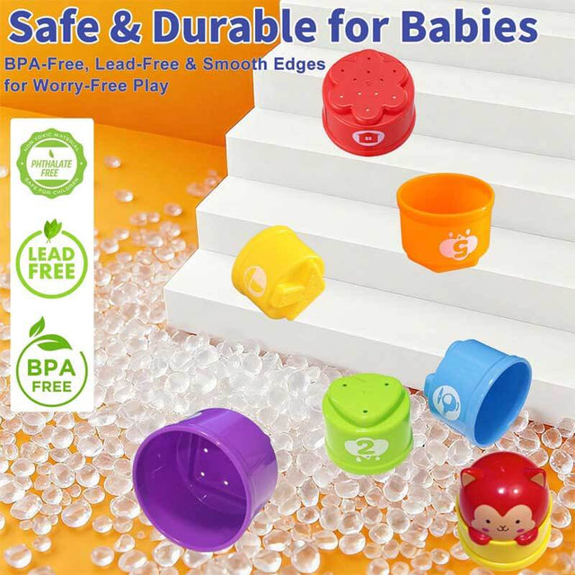 Montessori Baby Stacking Cups