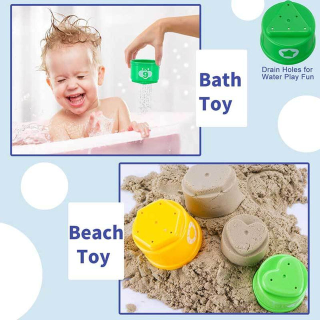 Montessori Baby Stacking Cups