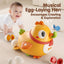 Interactive Musical Egg-Laying Hen Toy – Lights & Sounds Crawl-Along Toy for Babies & Toddlers | Shinymarch