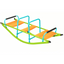 Kids Seesaw with Plastic Seat and Steel Tube