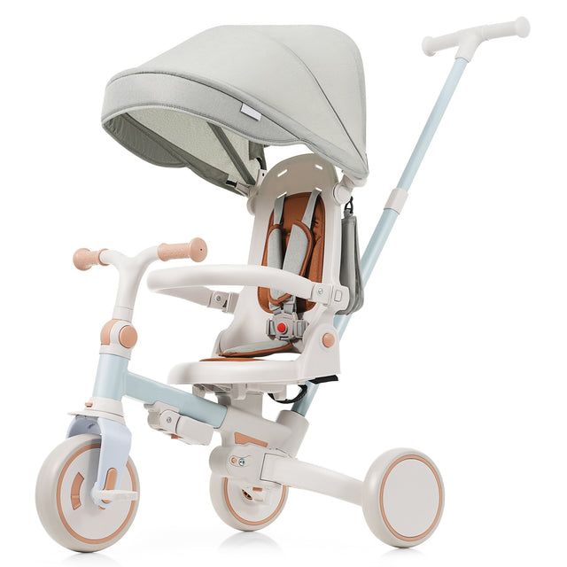 Blue 7 in 1 Baby Tricycle
