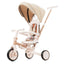 Light Brown 7 in 1 Baby Foldable Tricycle